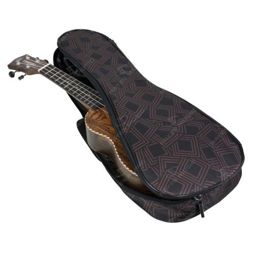 Soprano Ukulele Gig Bag, 5mm Padding in Chockablock