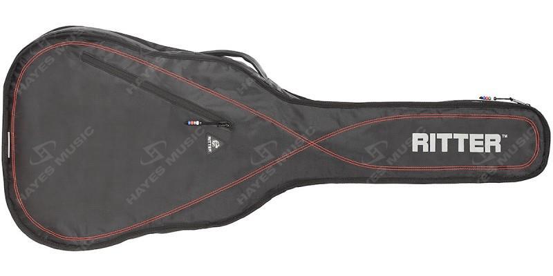Dreadnought Guitar Bag Black/Red