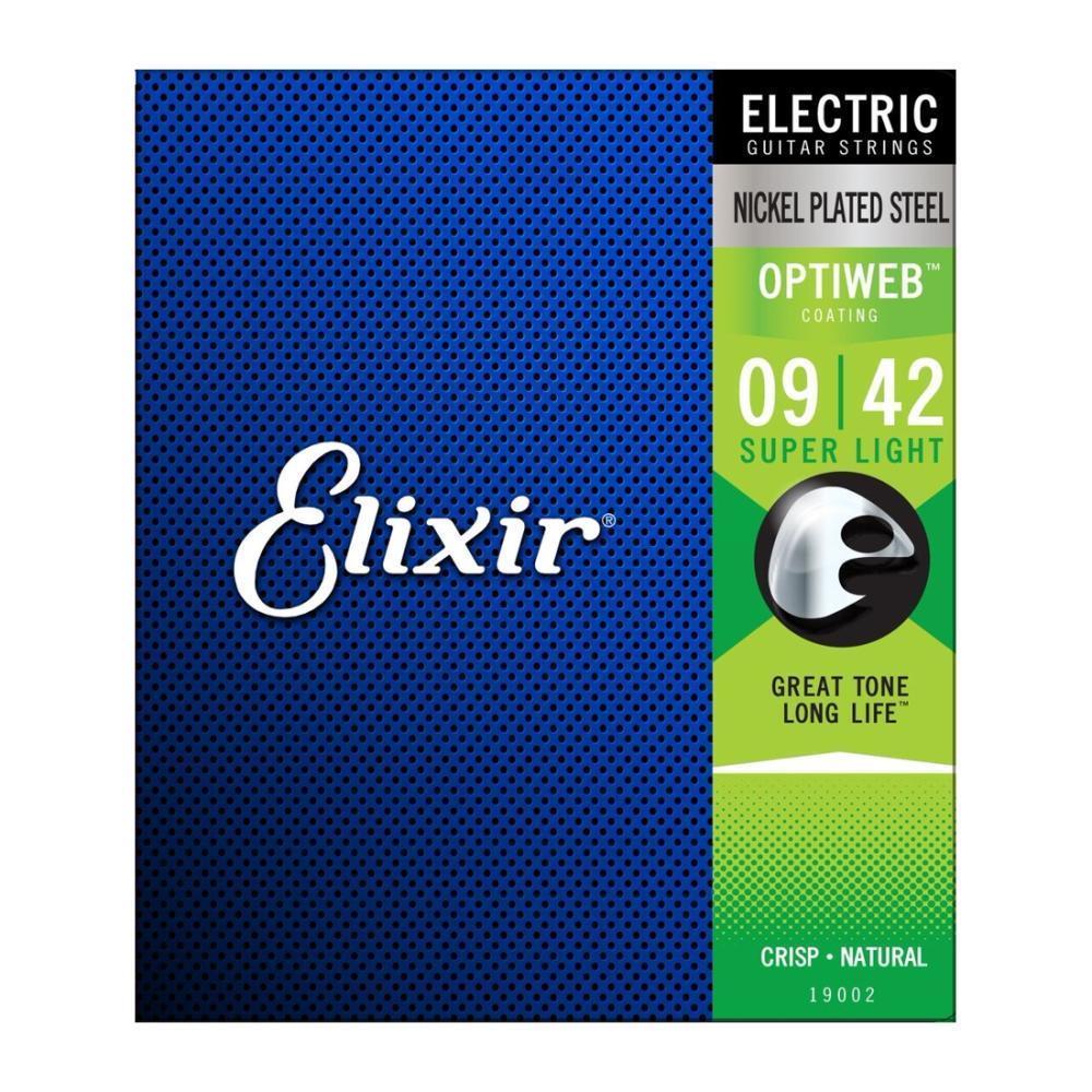 Elixir Guitar Strings Optiweb Electric SuperLight 9-42 set