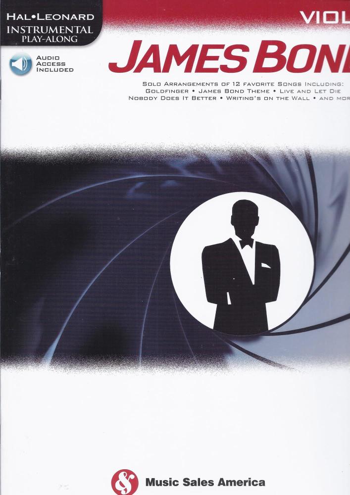 Hal Leonard Instrumental Play-Along: James Bond - Viola (Book/Online Audio)