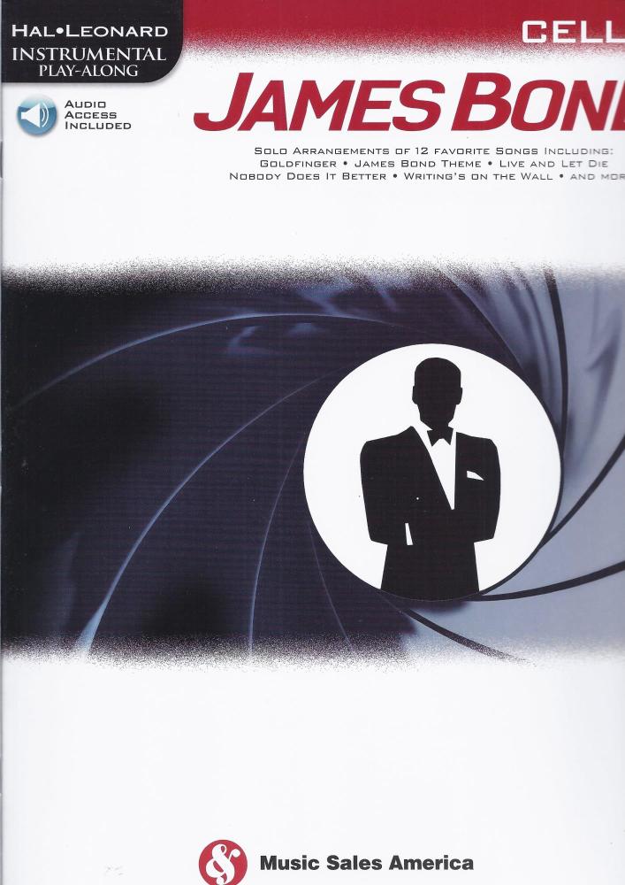 Hal Leonard Instrumental Play-Along: James Bond - Cello (Book/Online Audio)