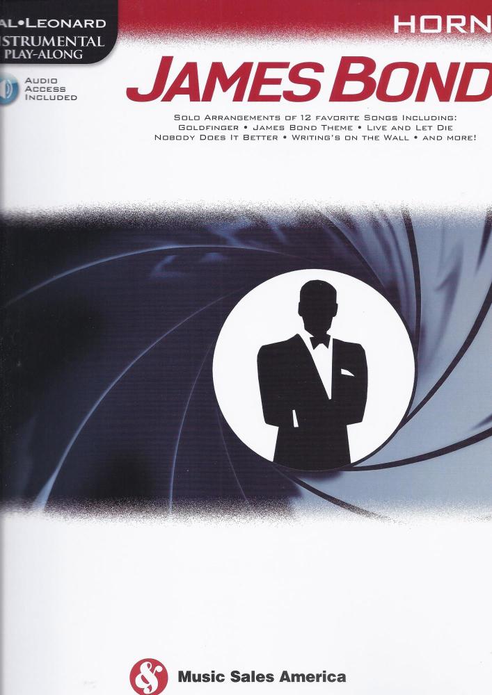 Hal Leonard Instrumental Play-Along: James Bond - Horn (Book/Online Audio)