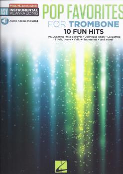 Instrumental Play-Along: Pop Favourites - Trombone (Book/Audio)