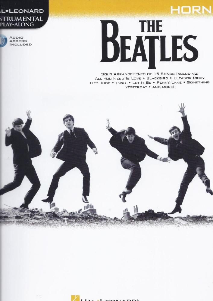 The Beatles - Instrumental Play-Along (French Horn Book/Audio)