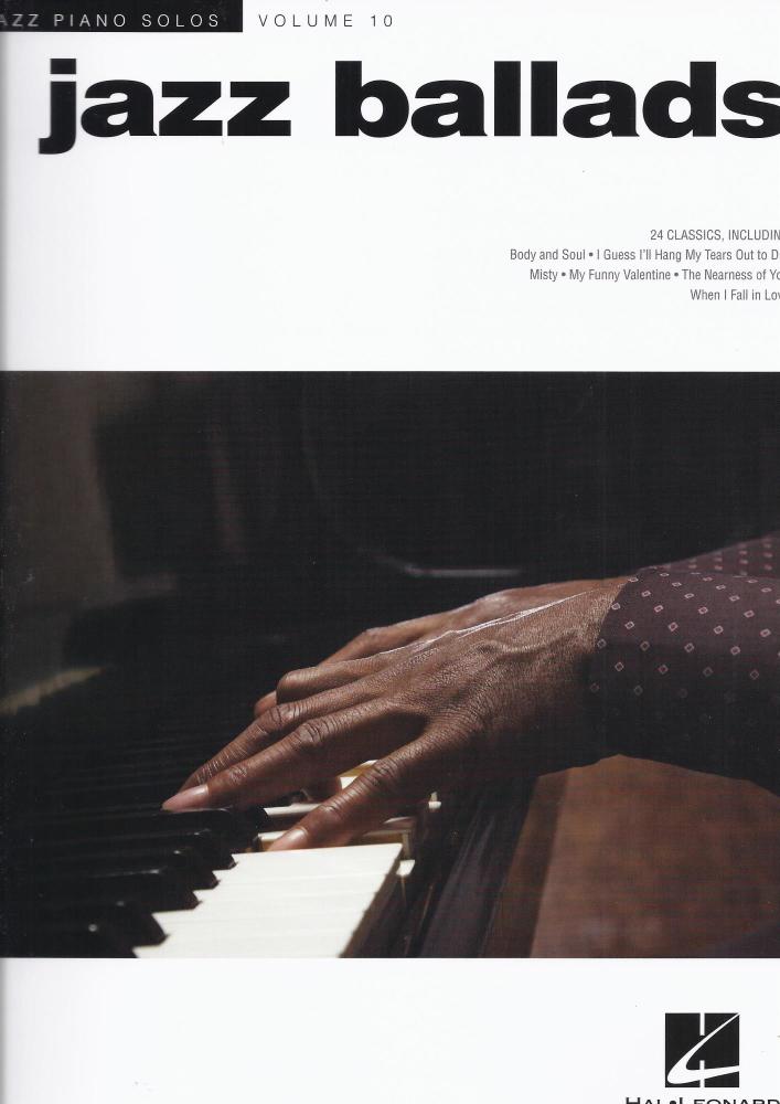 Jazz Piano Solos Volume 10: Jazz Ballads