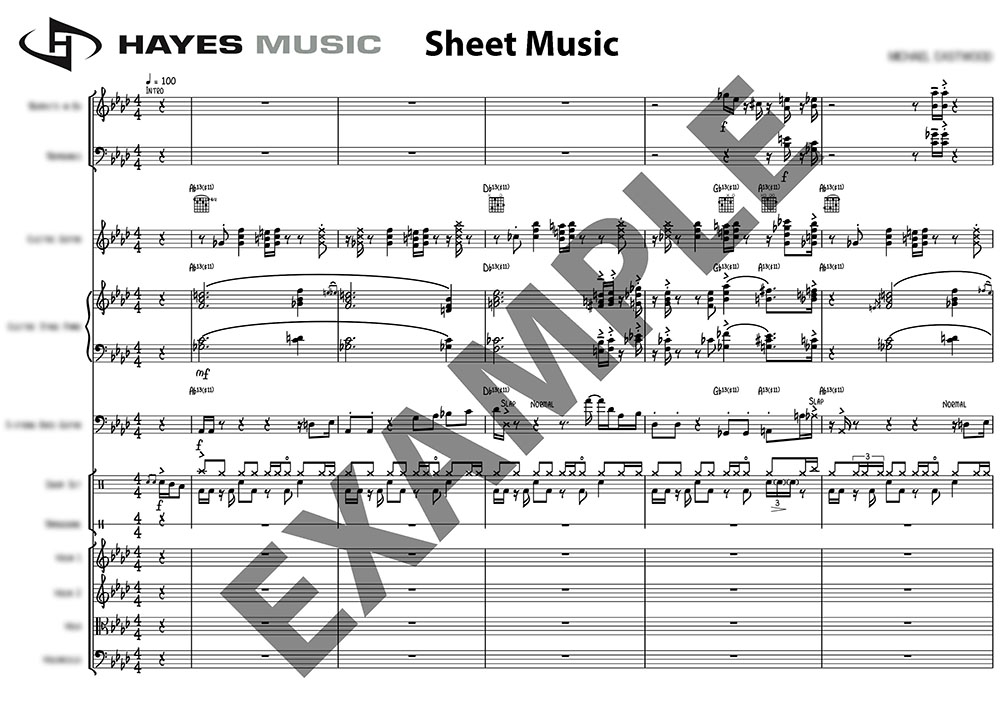 Brass Metamorphosis for Brass Band - Score Only