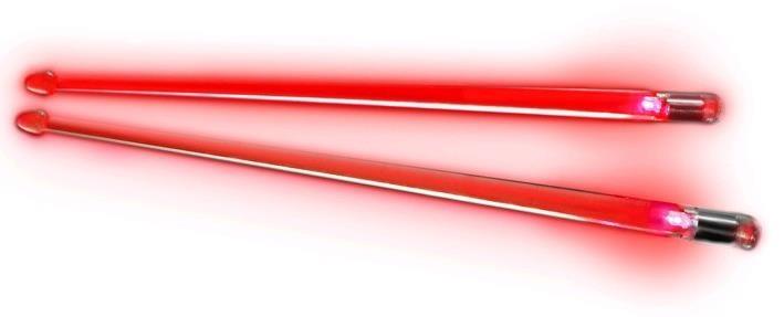 Drumsticks - PR -Radiant Red