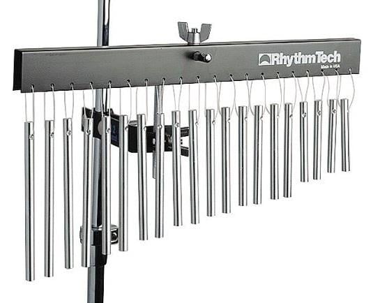 Rhythm Tech RT8100 Bar Chimes Single Row, Black