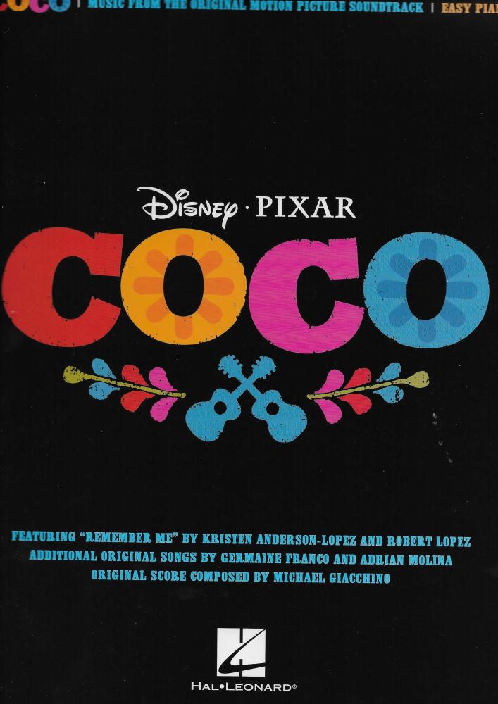 Disney Pixar's Coco For Easy Piano