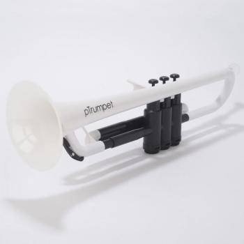 Plastic Trumpet - White