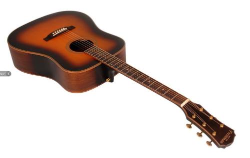 Songwriter Acoustic Guitar - Tobacco Sunburst Finish