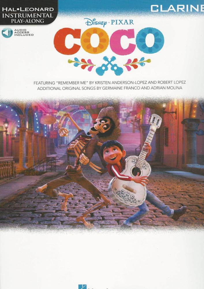 Disney Pixar's Coco: Instrumental Play-Along For Clarinet (Book/Audio)
