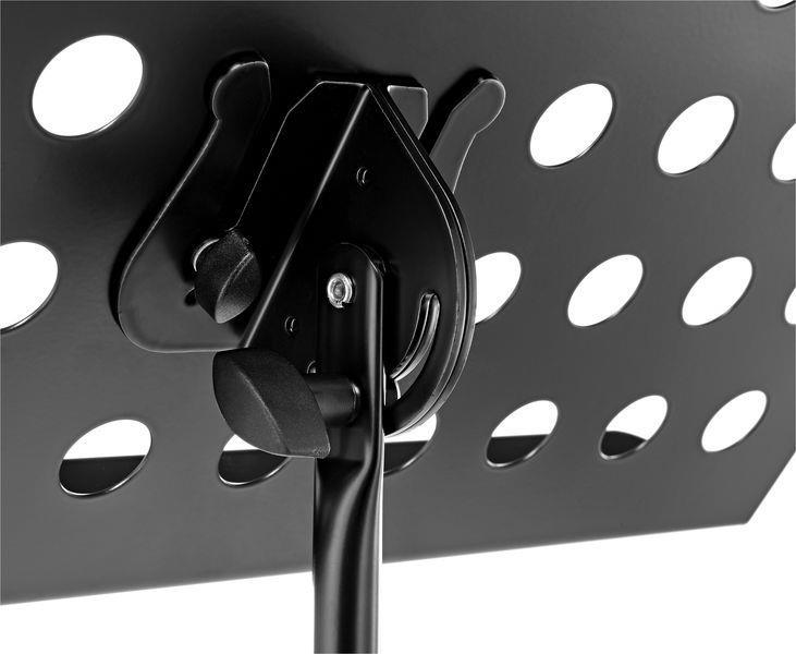 Konig & Meyer Perforated Music Stand - Black