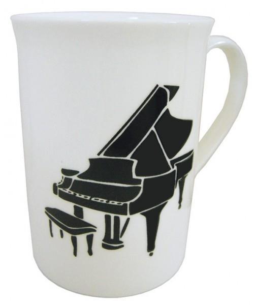 Music Gifts Grand Piano Bone China Mug