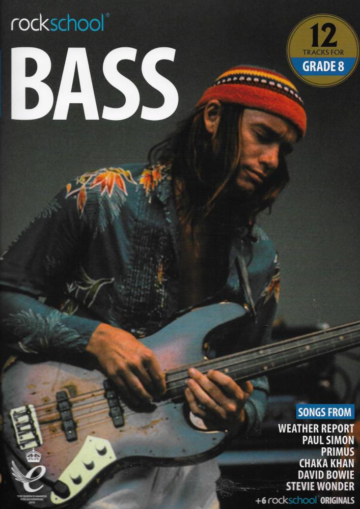 Rockschool: Bass Grade 8 2018+ (Book/Audio)