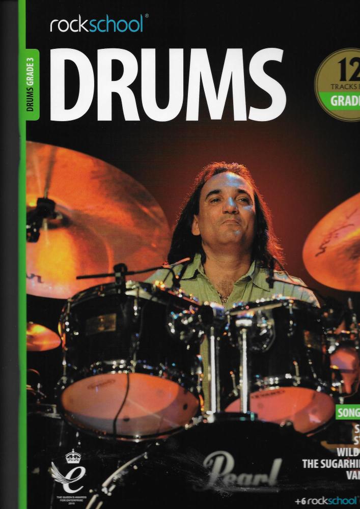 Rockschool: Drums Grade 3 2018+ (Book/Audio)