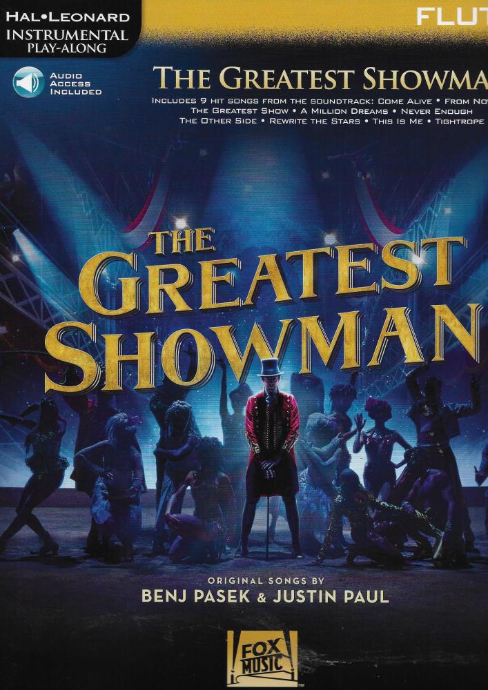 Instrumental Play-Along: The Greatest Showman - Flute (Book/Online Audio)