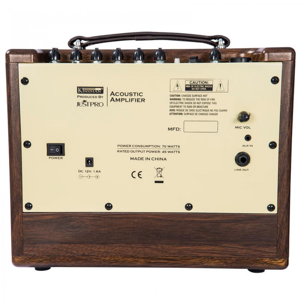 Kinsman 45W Acoustic Amplifier - Mains/Battery Power