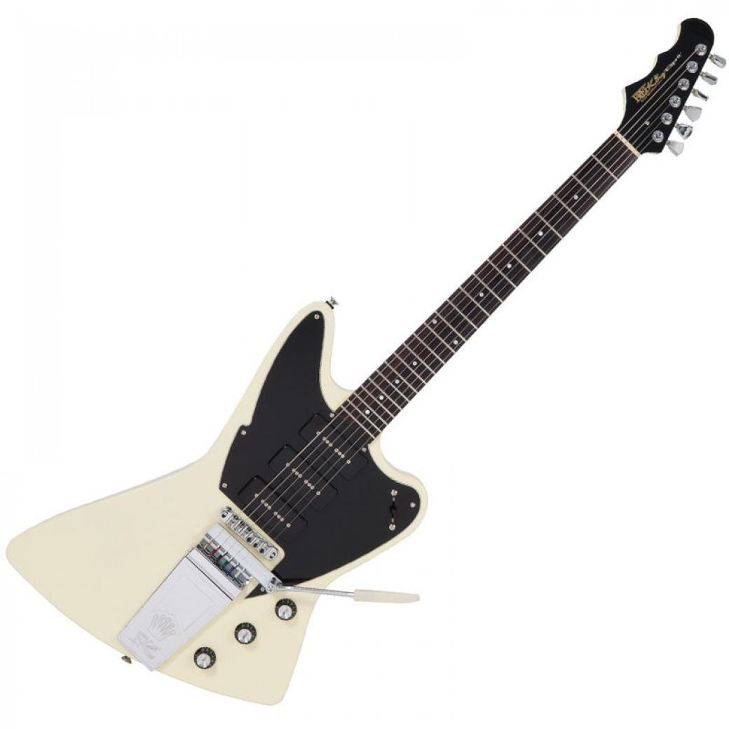 Fret King Black Label Esprit III Guitar - Vintage White