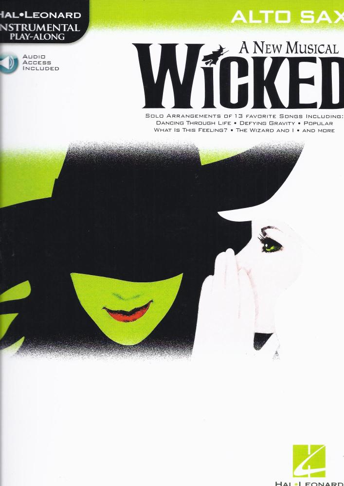 Hal Leonard Instrumental Play-Along: Wicked (Alto Saxophone)