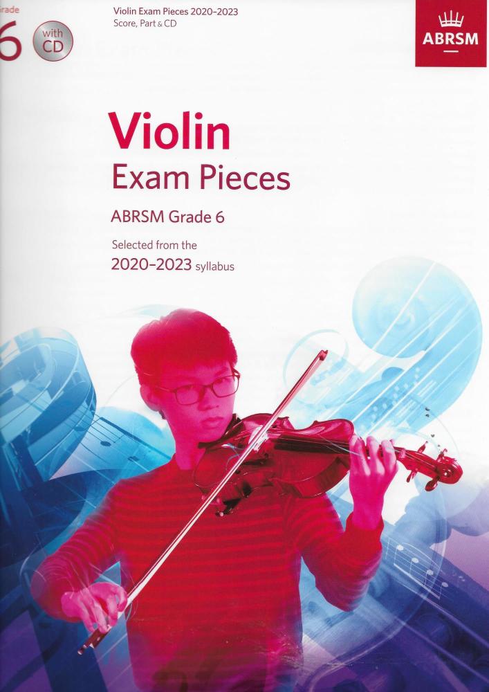 ABRSM Violin Exam Pieces Grade 6 2020-2023