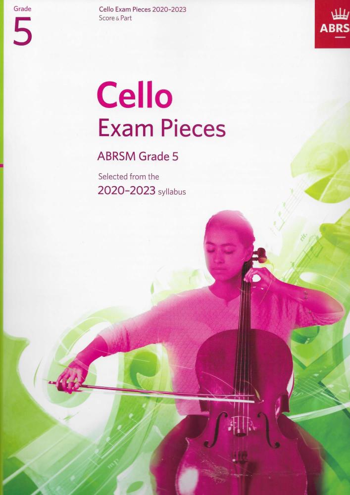 ABRSM Cello Exam Pieces Grade 5 2020-2023