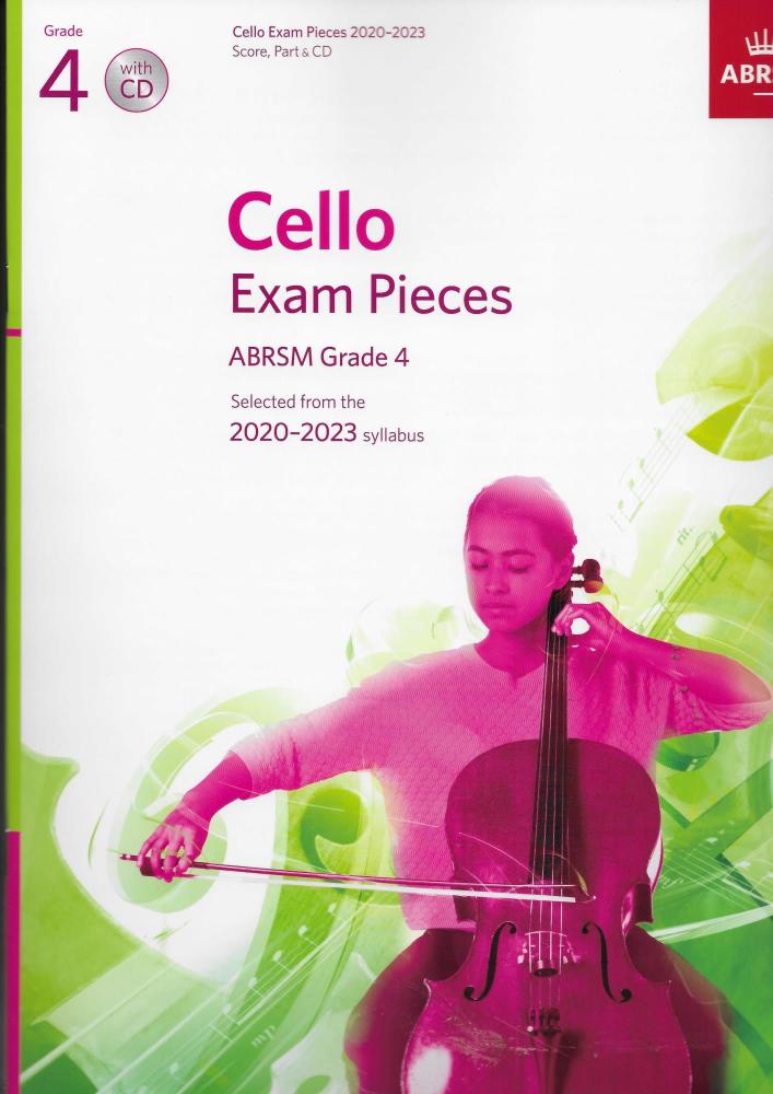 ABRSM Cello Exam Pieces Grade 4 2020-2023