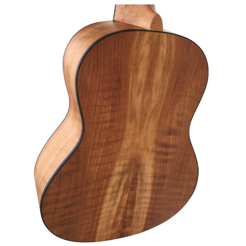 Eddy Finn Koa Herringbone Binding Concert Ukulele