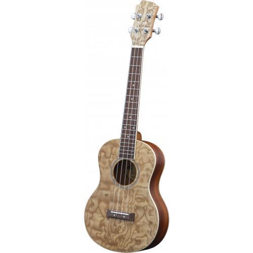 Adam Black Tenor Ukulele - Quilted Ash