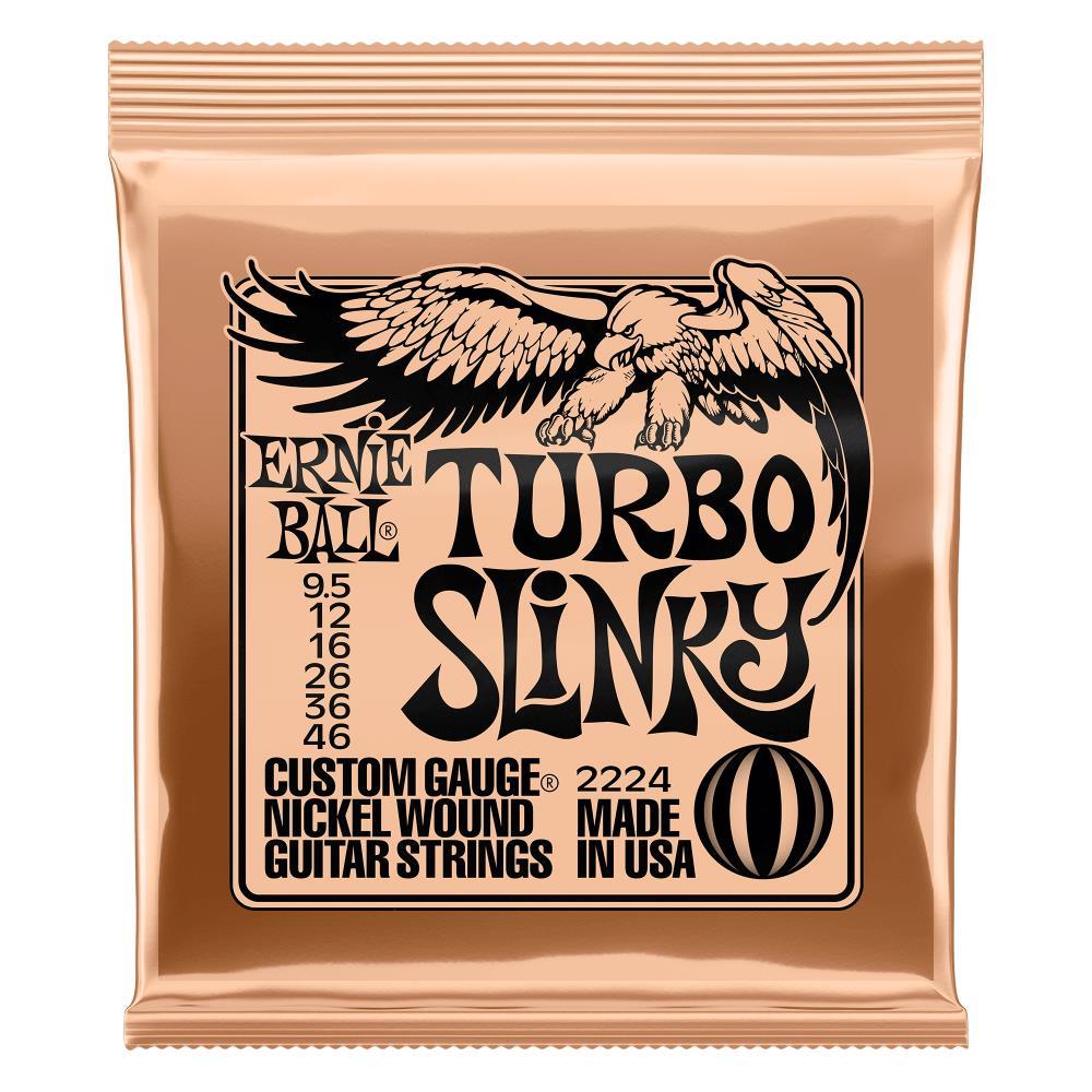 Ernie Ball Guitar Strings Turbo Slinky 9.5-46