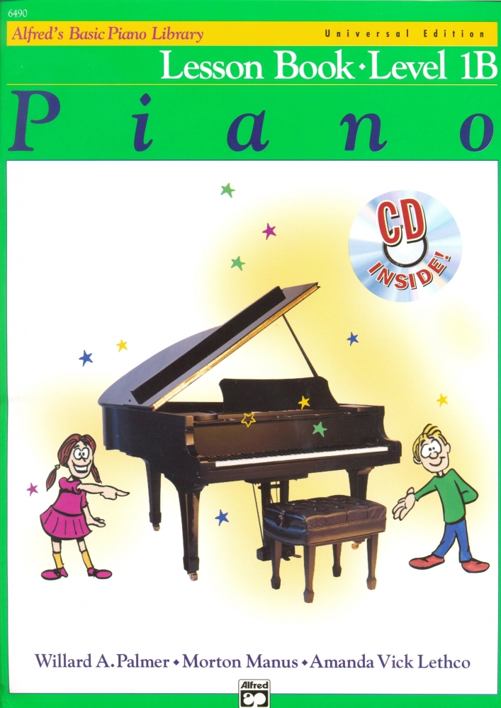 Alfred's Basic Piano Library: Lesson Book Level 1B (Book/CD)