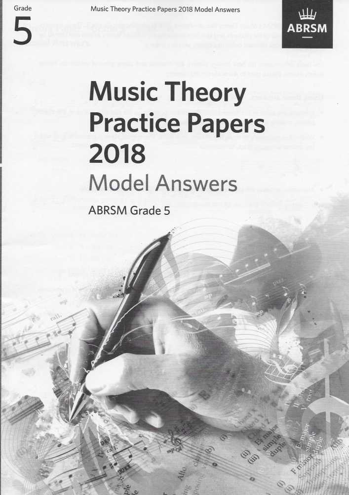 ABRSM: Music Theory Practice Papers 2018 Model Answers - Grade 5