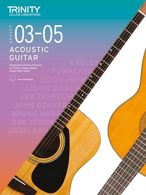 Acoustic Guitar Exam Pieces 2020-2023 Grades 3-5