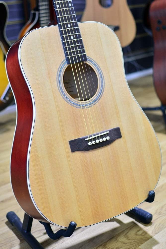 SX Acoustic Guitar D Model Matt Finish. Natural SD204NA