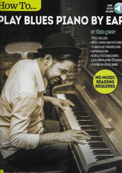How To Play Blues Piano By Ear (Book/Audio)