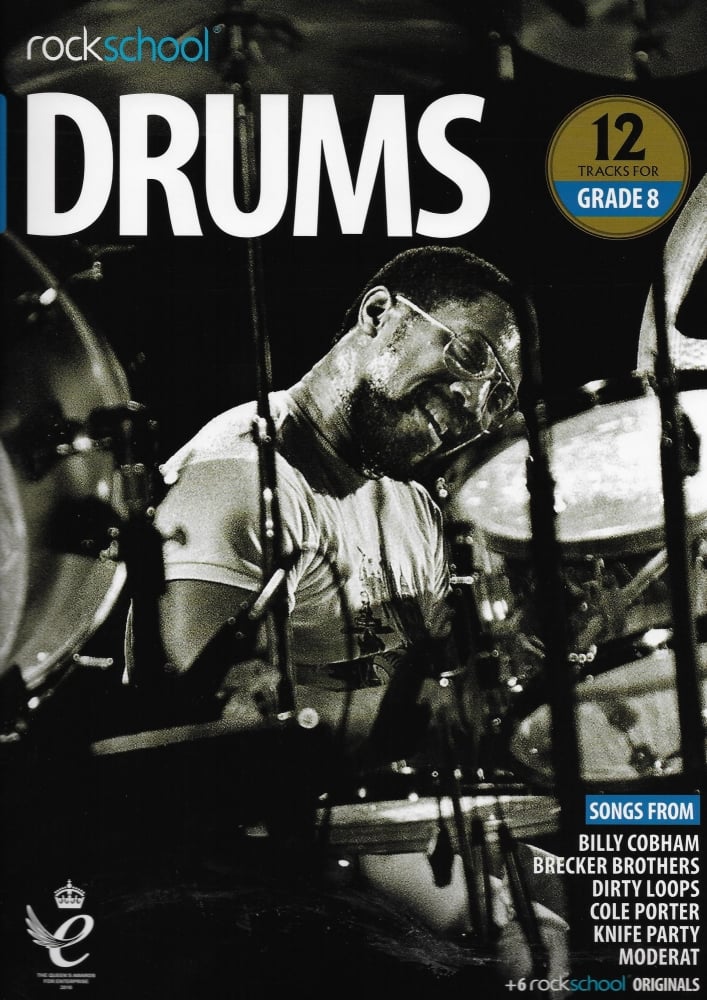 Rockschool: Drums Grade 8 2018+ (Book/Audio)