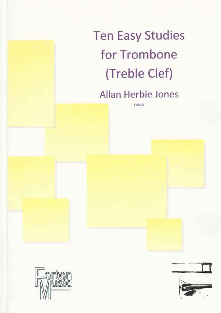 Ten Easy Studies for Trombone (TC) - Allan Herbie Jones
