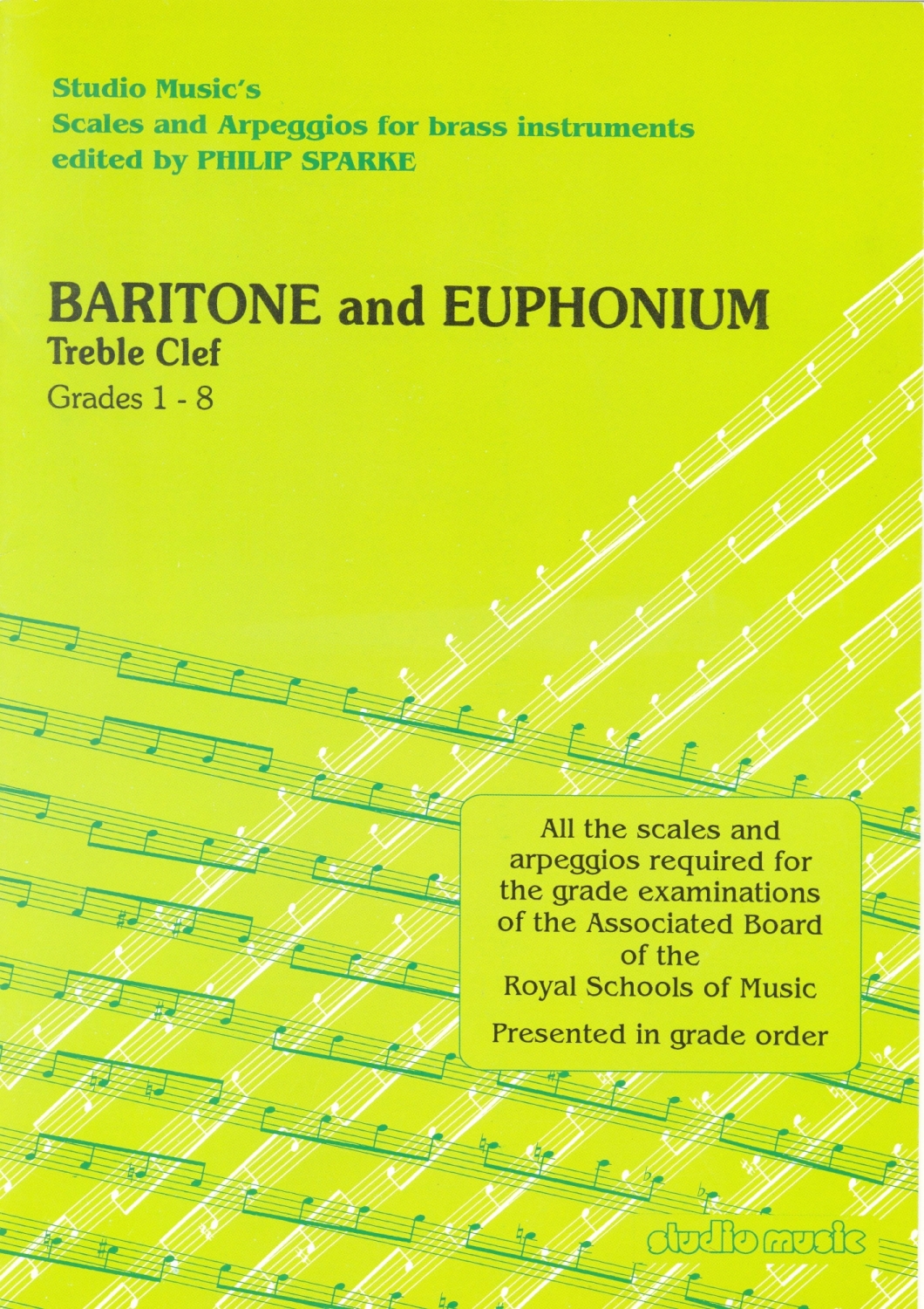 Philip Sparke Scales And Arpeggios For Baritone/Euphonium (Treble Clef)