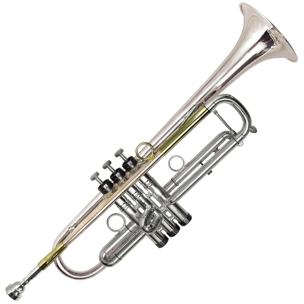 P Mauriat Pmt-75 Bb Trumpet - Titanium Lead Pipe & Bell - Silver