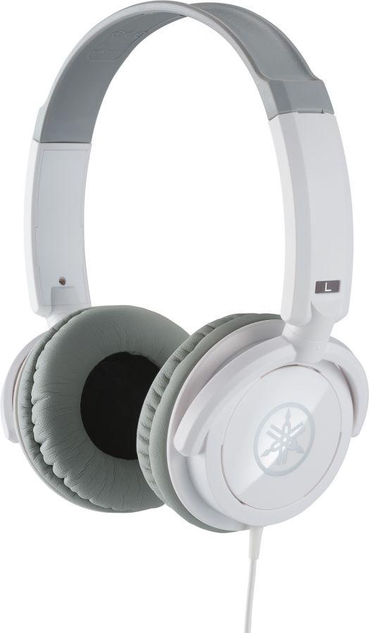 Yamaha HPH-100 Headphones in White Finish