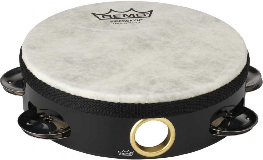 Remo 06" Tambourine with 1 Row of 8 jingles - Pretuned - high pitch