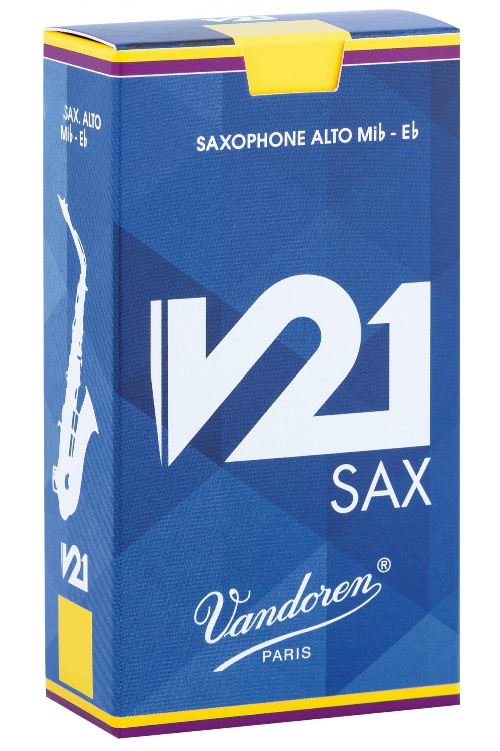 Vandoren Reeds Alto Saxophone 3 V21 Single Reed