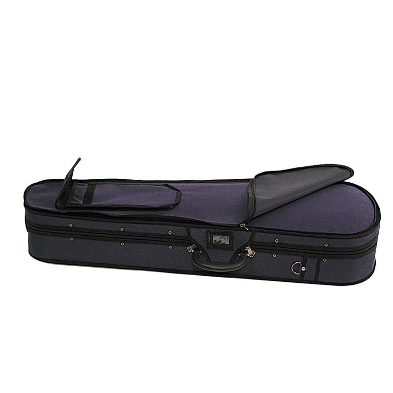 Violin Case With Integral Canvas Cover Blue 1/4