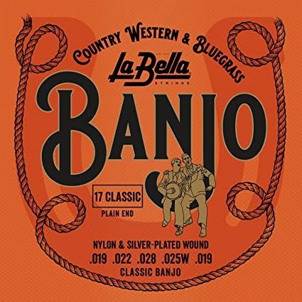 La Bella Classical Banjo Plain Ends
