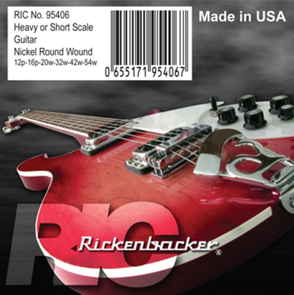 Rickenbacker Round Wound Nickel 12/54