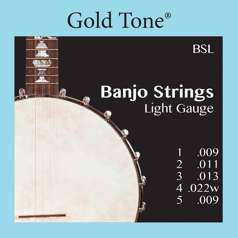 Gold Tone Banjo light gauge strings