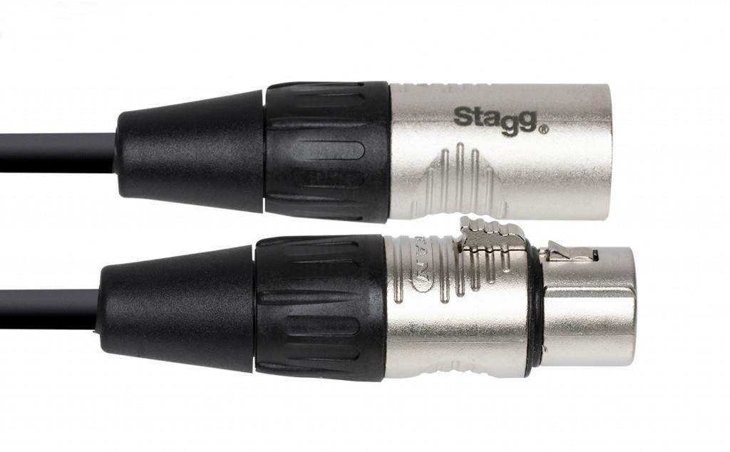 Stagg N series patch cable, XLR/XLR (m/f), 30 cm (1')
