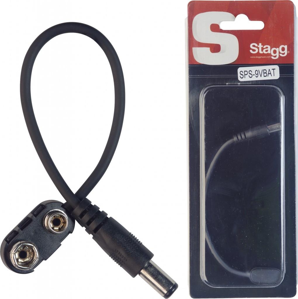Stagg 9V battery snap connector for effect pedal
