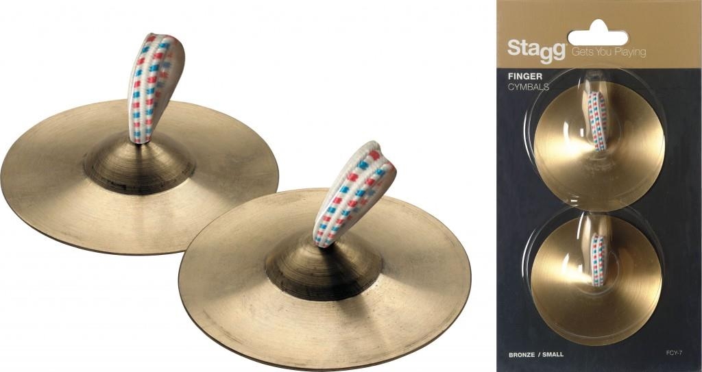Stagg Pair of brass finger cymbals