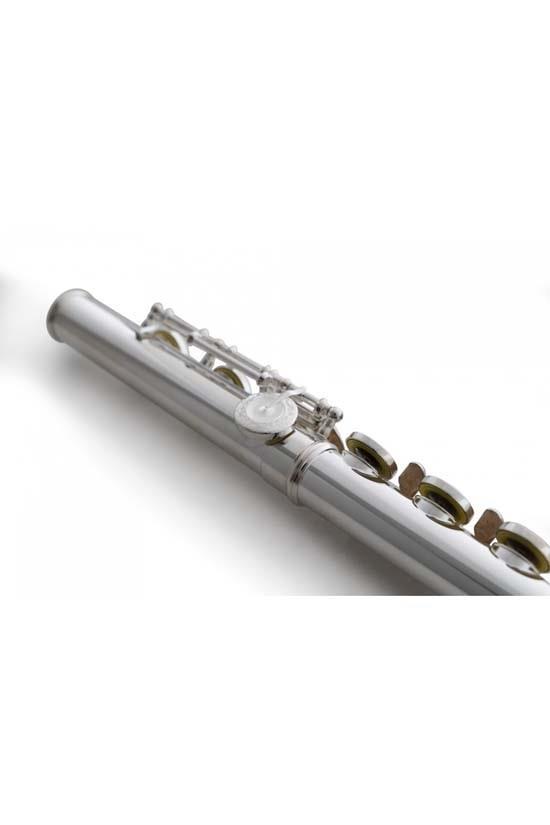 Pearl Quantz F665E Flute - Limited Edition, Offset, C-Foot , Gold Lip Plate, Eb Key, Engraved